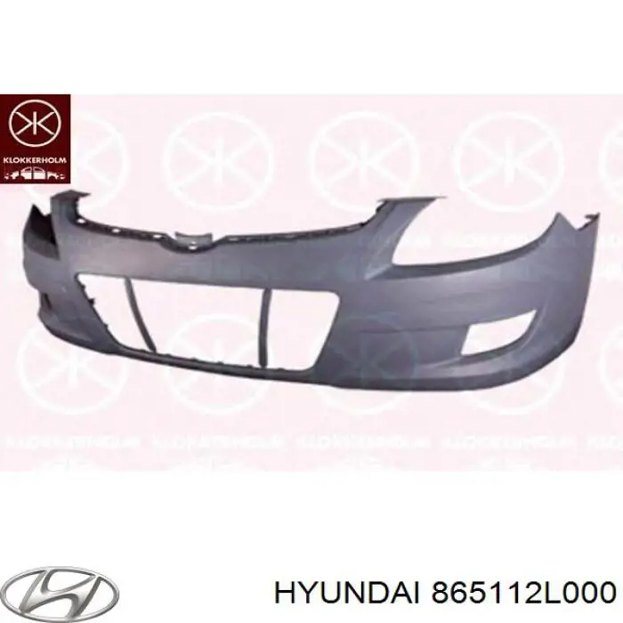 865112L000 Hyundai/Kia zderzak przedni