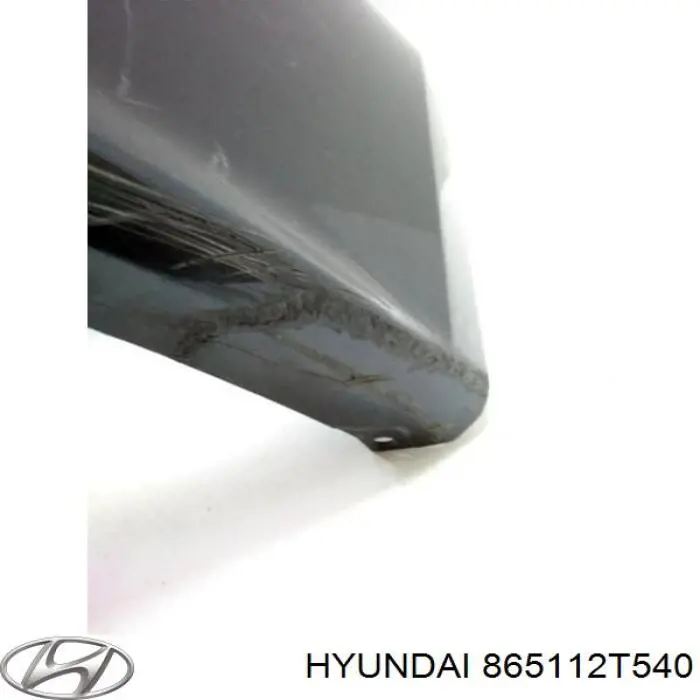 Do koszyka 865112T540 Hyundai/Kia Zderzak przedni