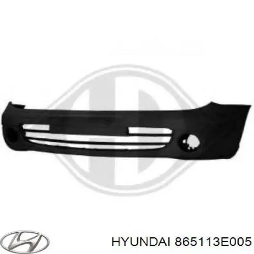 Do koszyka 865113E005 Hyundai/Kia Zderzak przedni