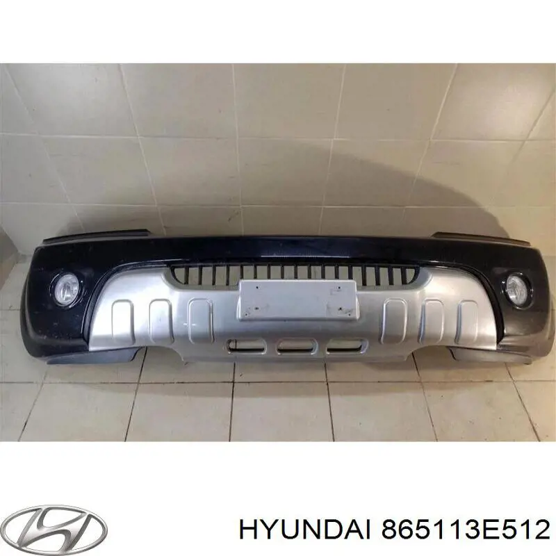 Do koszyka 865113E512 Hyundai/Kia Zderzak przedni