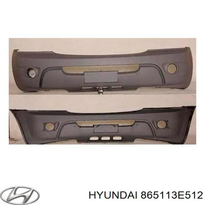 865113E512 Hyundai/Kia Zderzak przedni