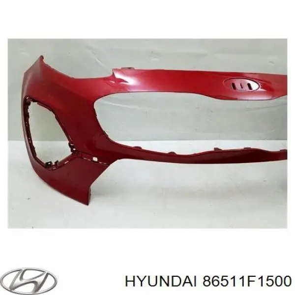 Do koszyka 86511F1500 Hyundai/Kia Zderzak przedni, górna część