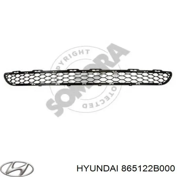 865122B000 Hyundai/Kia Atrapa chłodnicy