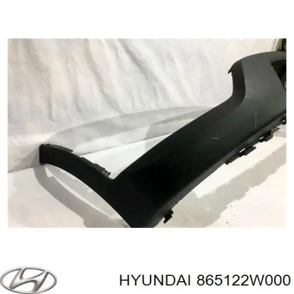Do koszyka 865122W000 Hyundai/Kia Zderzak przedni, dolna część
