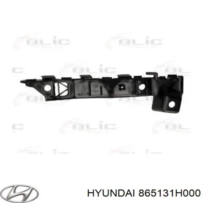 Wspornik zderzaka przedniego lewy zewnętrzny Hyundai/Kia 865131H000 cena, od 13,15 USD