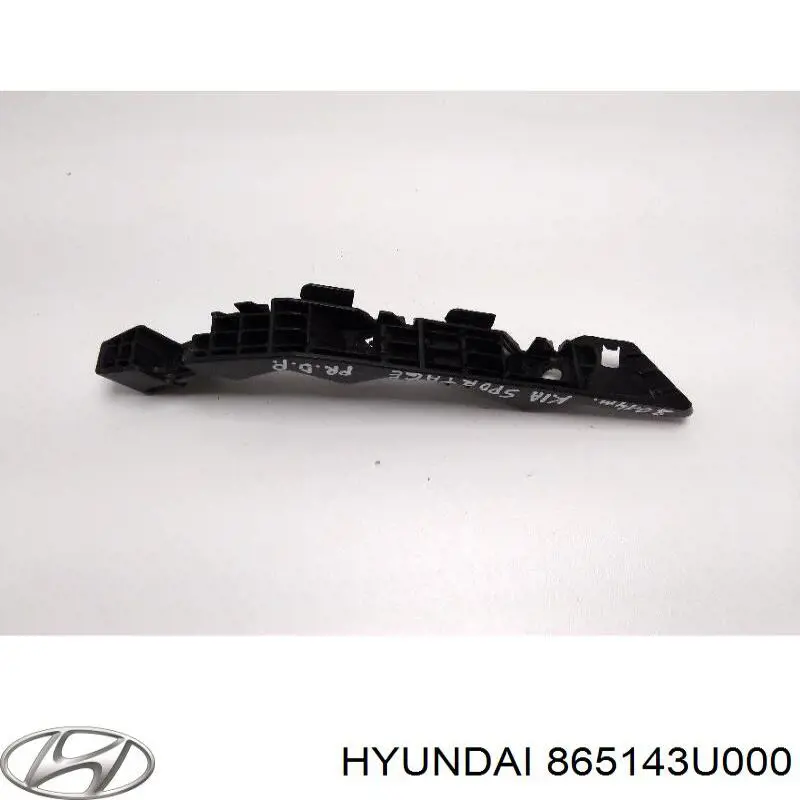 865143U000 Hyundai/Kia Wspornik zderzaka przedniego prawy