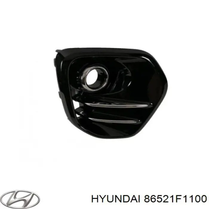 Zaślepka (kratki) lamp przeciwmgielnych zderzaka przedniego lewa Hyundai/Kia 86521D9100 cena, od 45,05 USD