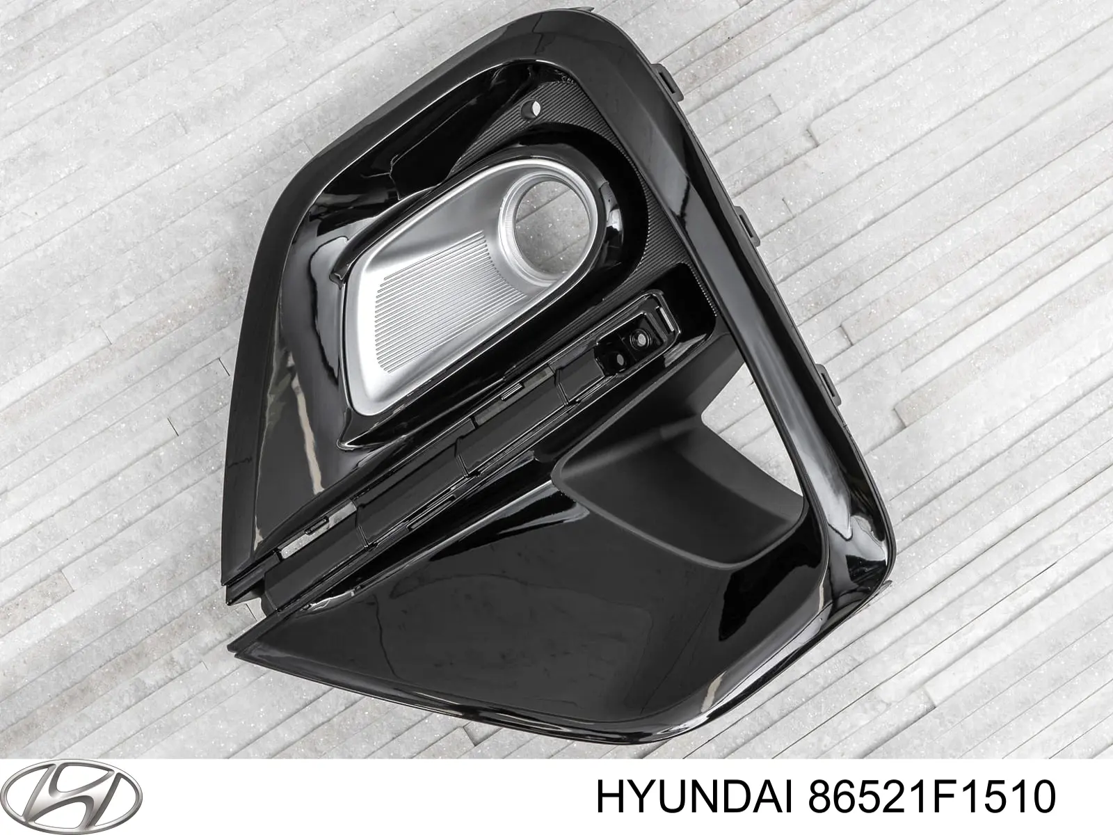Zaślepka (kratki) lamp przeciwmgielnych zderzaka przedniego lewa Hyundai/Kia 86521F1510 cena, od 42,14 USD