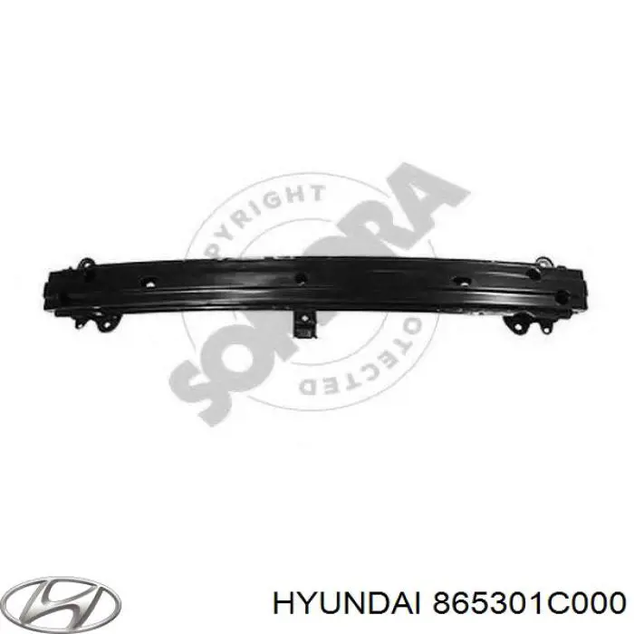 Do koszyka 865301C000 Hyundai/Kia Wzmocnienie zderzaka przedniego