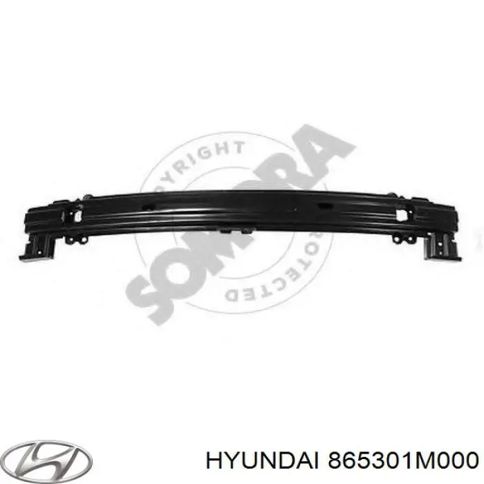 Wzmocnienie zderzaka przedniego Hyundai/Kia 865301M000 cena, od 36,49 USD