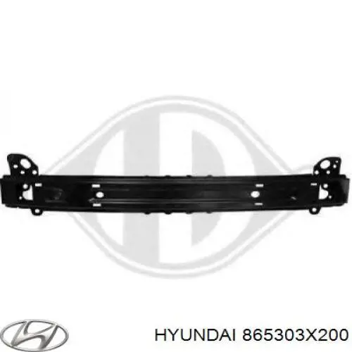 Wzmocnienie zderzaka przedniego Hyundai/Kia 865303X200 cena, od 44,56 USD