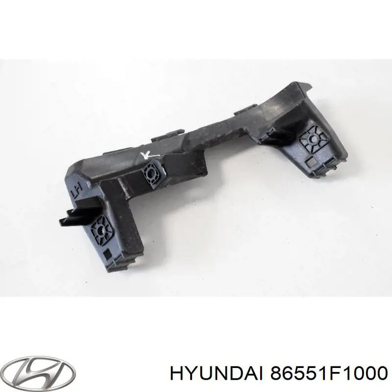 86551F1000 Hyundai/Kia Wspornik zderzaka przedniego lewy