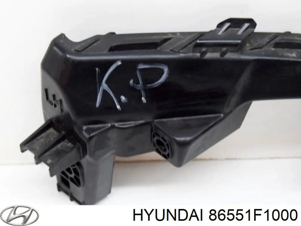 Do koszyka 86551F1000 Hyundai/Kia Wspornik zderzaka przedniego lewy