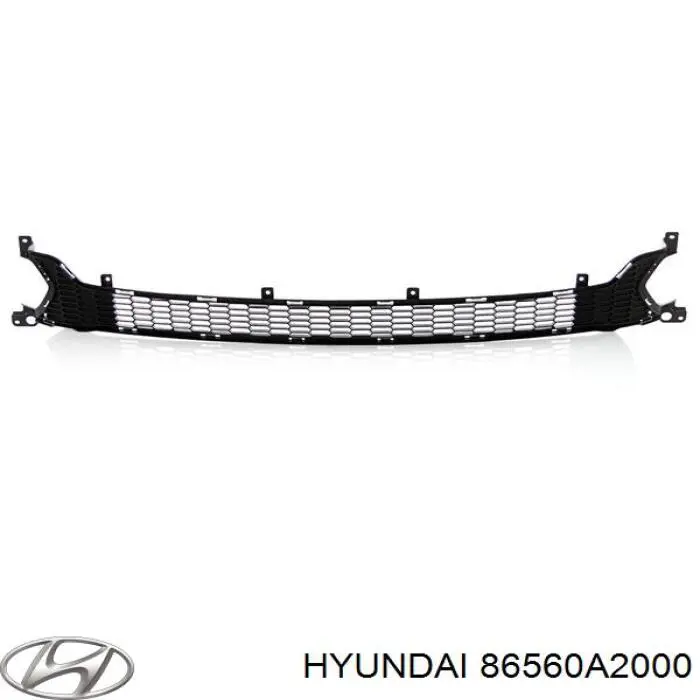 86560A2000 Hyundai/Kia Kratka zderzaka przedniego środkowa