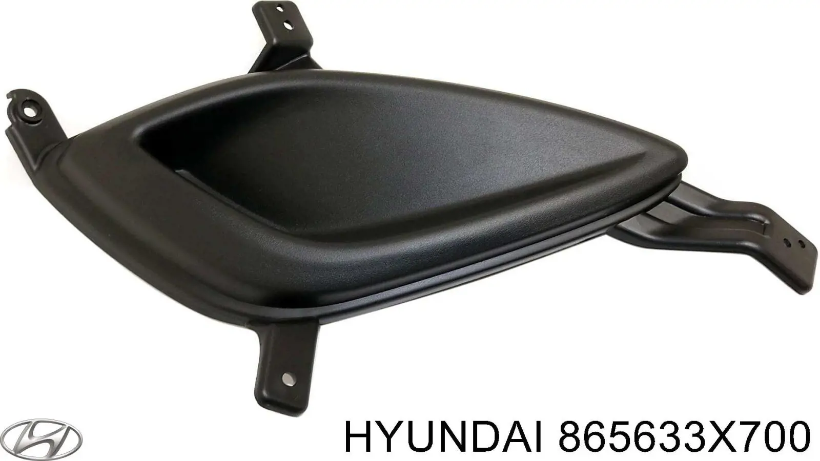 Zaślepka (kratki) lamp przeciwmgielnych zderzaka przedniego lewa Hyundai Elantra 5 (MD)