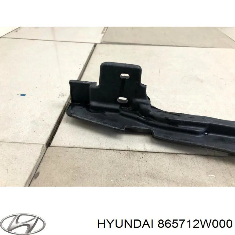 Do koszyka 865712W000 Hyundai/Kia Wzmocnienie zderzaka przedniego
