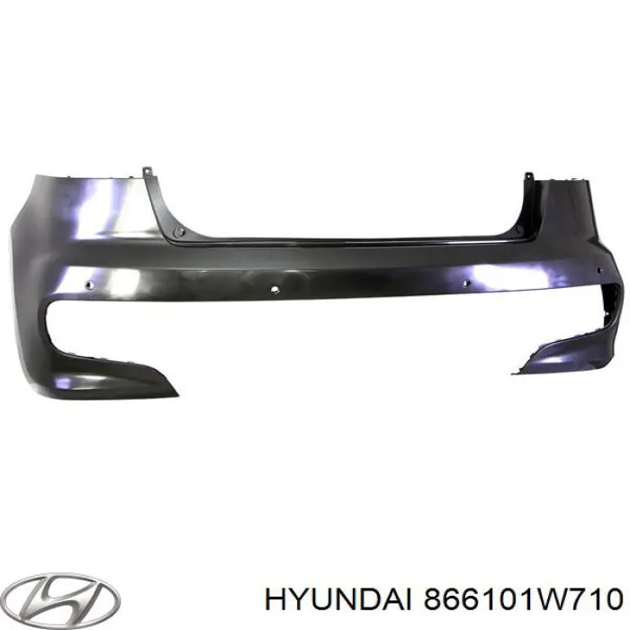 866101W710 Hyundai/Kia Zderzak tylny