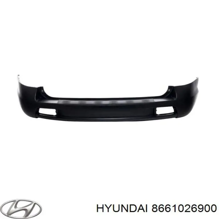 Zderzak tylny Hyundai Santa Fe I SUV (SM) (2000 - 2006) cena, od 47,06 USD
