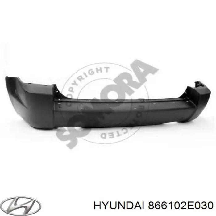 Zderzak tylny Hyundai/Kia 866102E030 cena, od 115,32 USD