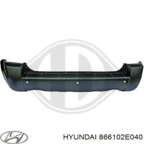 Zderzak tylny Hyundai/Kia 866102E040 cena, od 487,25 USD