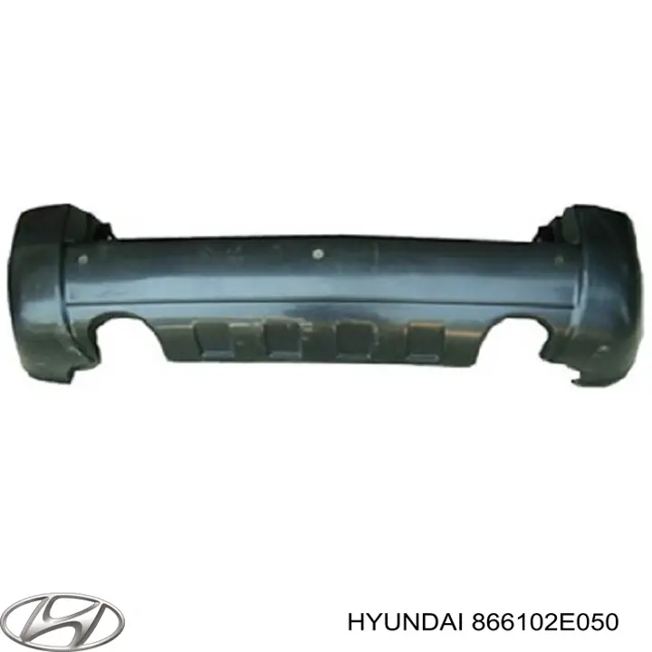 Zderzak tylny do Hyundai Tucson I JM