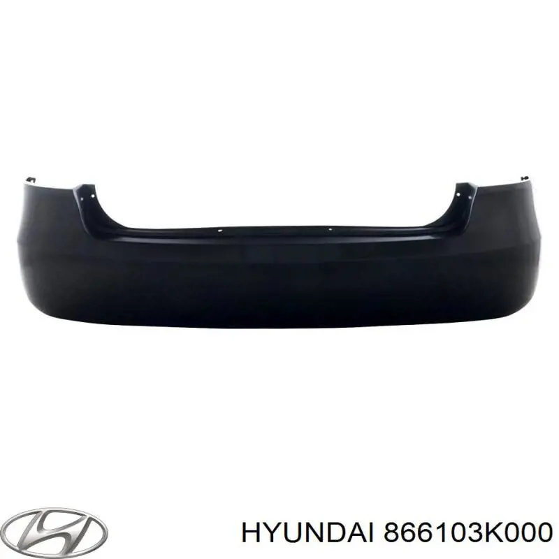 866103K000 Hyundai/Kia Zderzak tylny