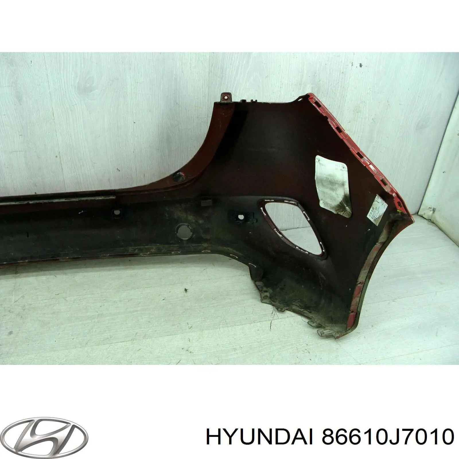 Do koszyka 86610J7010 Hyundai/Kia Zderzak tylny