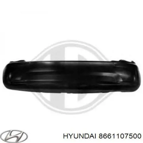 Zderzak tylny Hyundai/Kia 8661107500 cena, od 89,29 USD