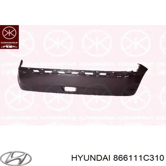 866111C310 Hyundai/Kia Zderzak tylny