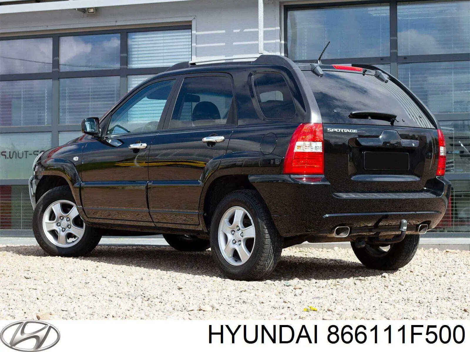 866111F500 Hyundai/Kia Zderzak tylny