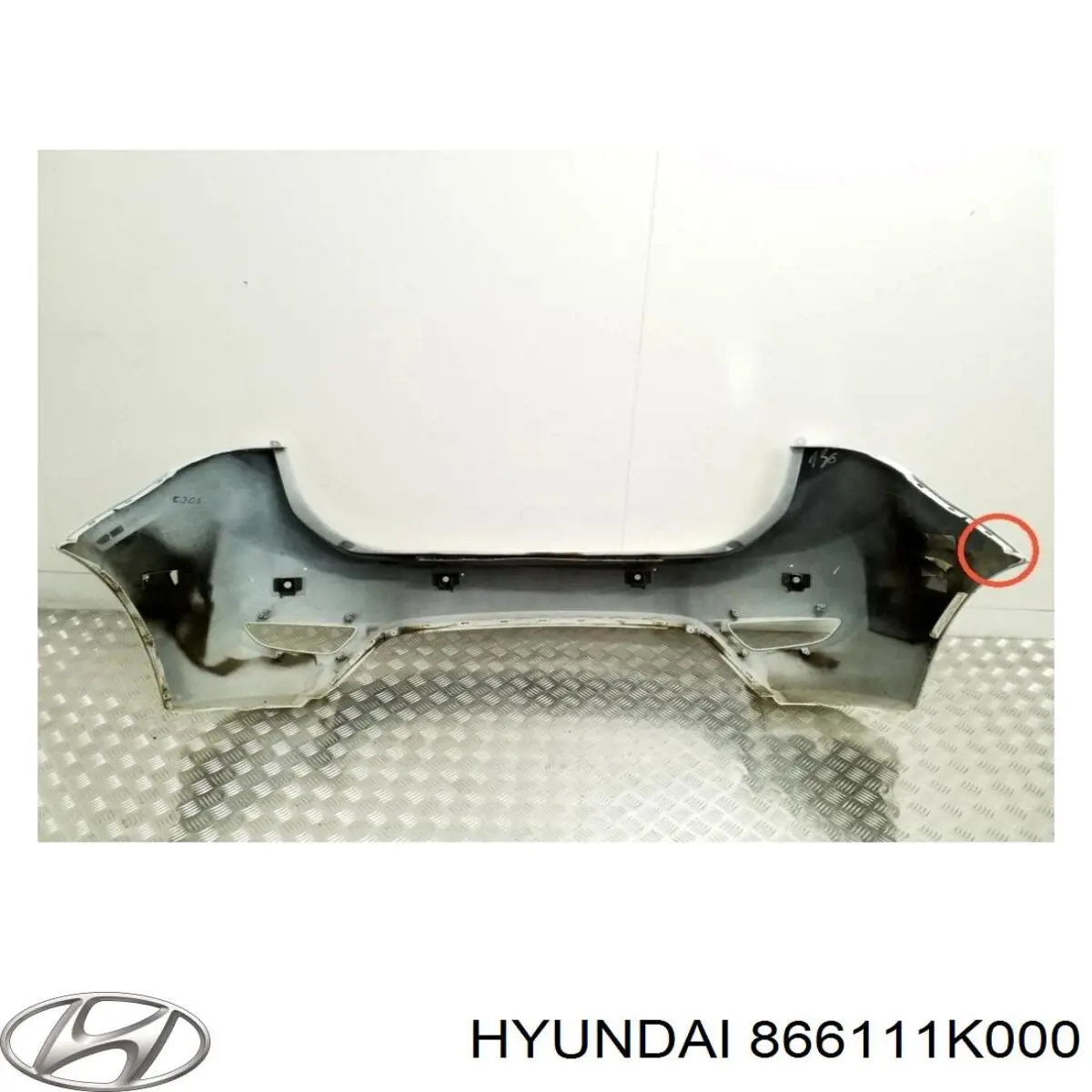 Zderzak tylny Hyundai/Kia 866111K000 cena, od 260,49 USD