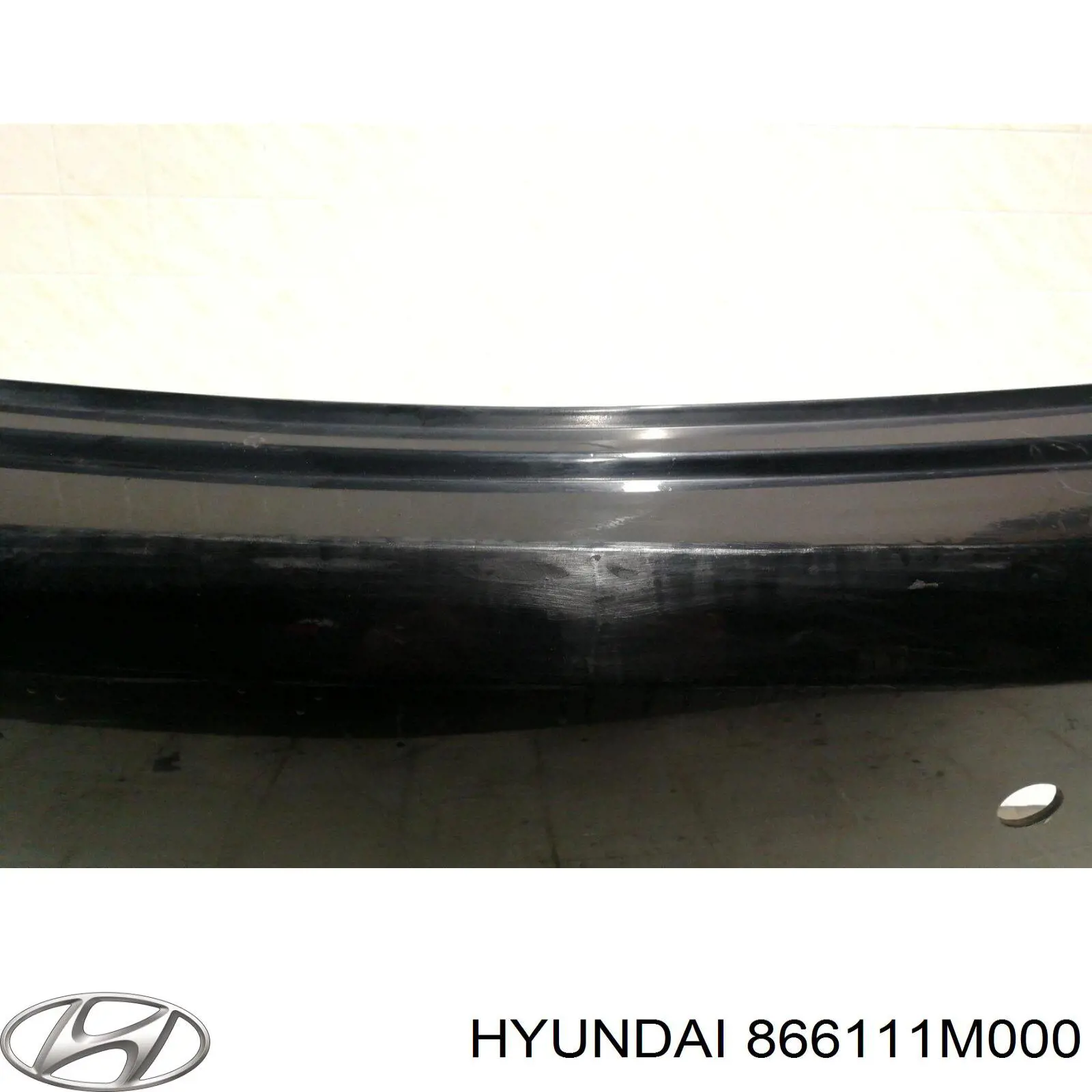 Do koszyka 866111M000 Hyundai/Kia Zderzak tylny