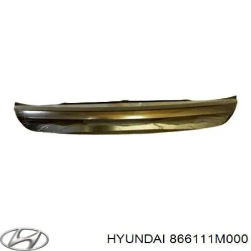 Do koszyka 866111M000 Hyundai/Kia Zderzak tylny