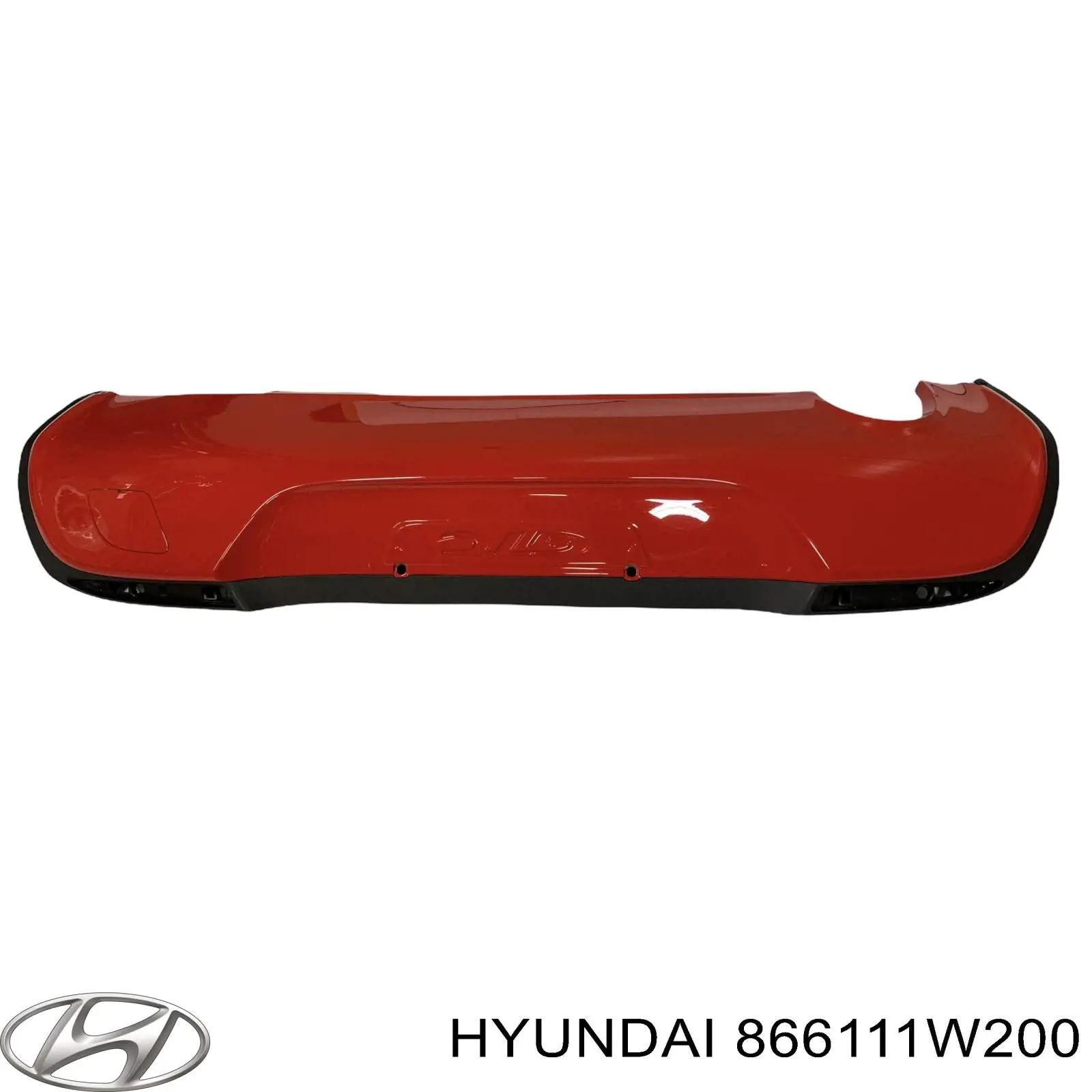 866111W200 Hyundai/Kia Zderzak tylny
