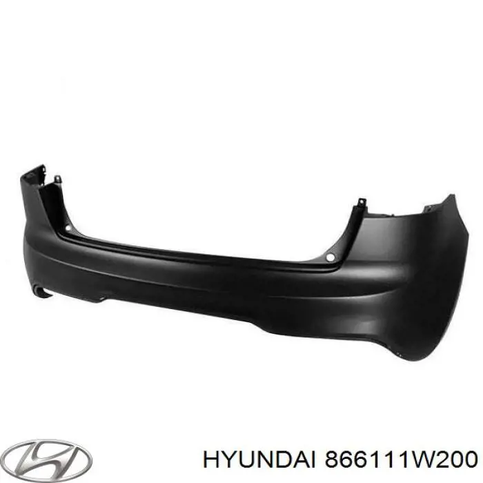 Zderzak tylny Hyundai/Kia 866111W200 cena, od 276,76 USD