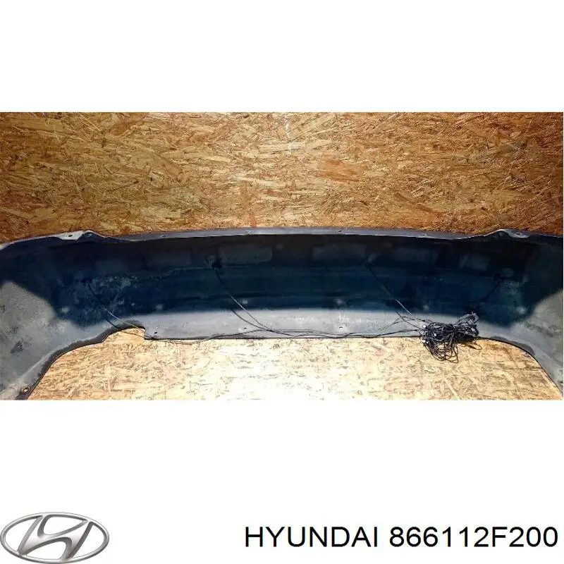 Do koszyka 866112F200 Hyundai/Kia Zderzak tylny