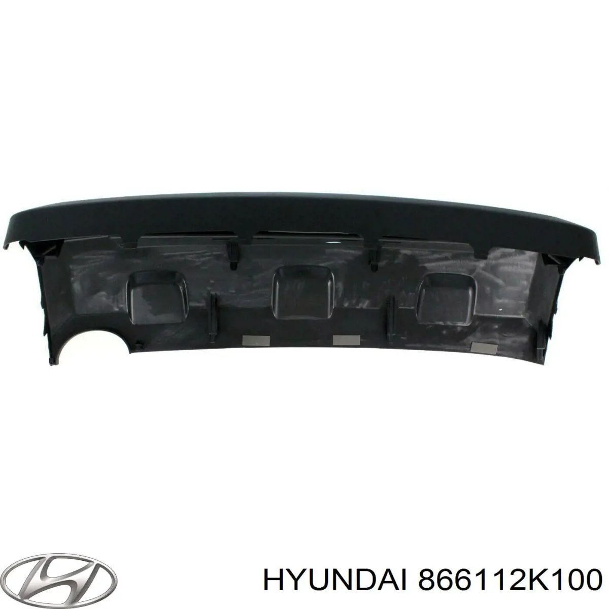 866112K100 Hyundai/Kia Nakładka na zderzak tylny