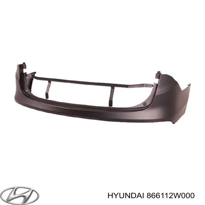 Do koszyka 866112W000 Hyundai/Kia Zderzak tylny, góna część
