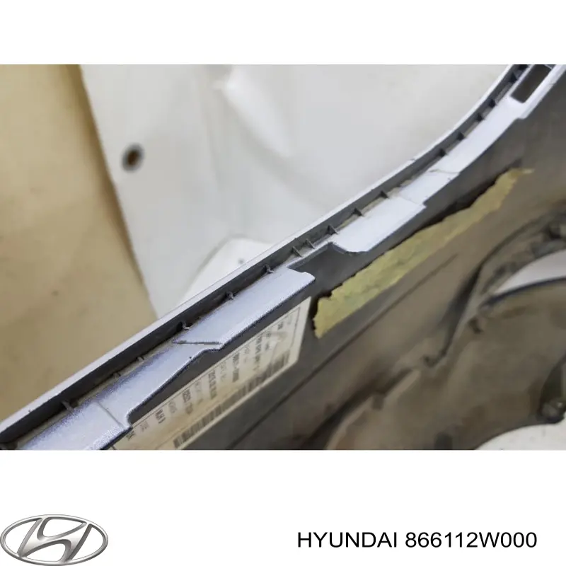 866112W000 Hyundai/Kia Zderzak tylny, góna część