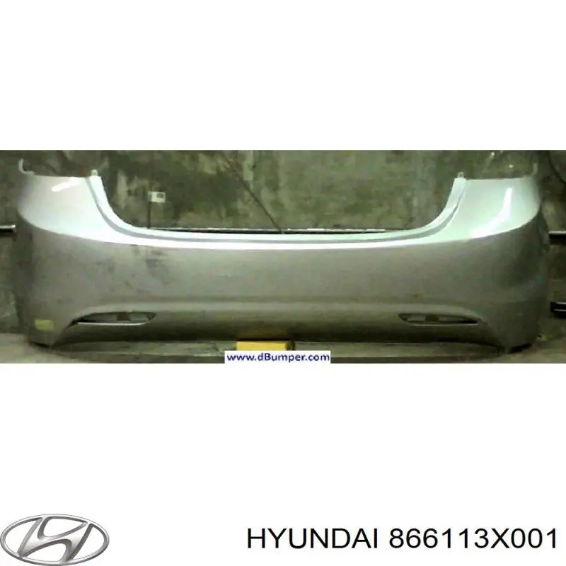 Zderzak tylny Hyundai Elantra V sedana (MD) (2010 - 2017) cena, od 99,00 USD