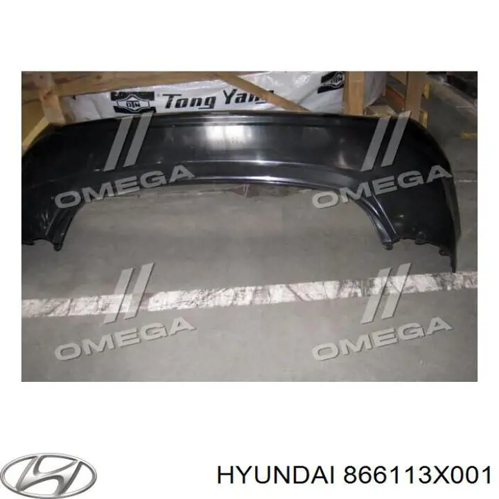 Do koszyka Zderzak tylny Hyundai Elantra V MD