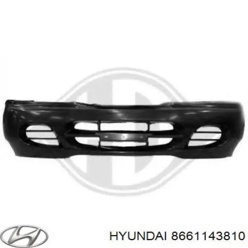Zderzak przedni Hyundai/Kia 8661143810 cena, od 37,55 USD