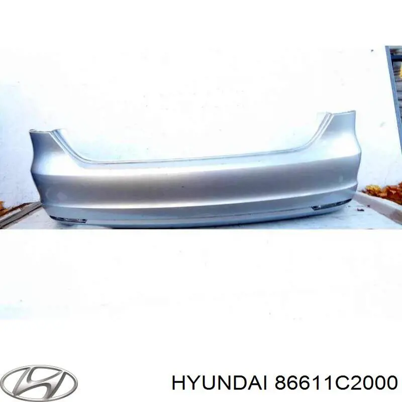 Zderzak tylny do Hyundai Sonata VII LF