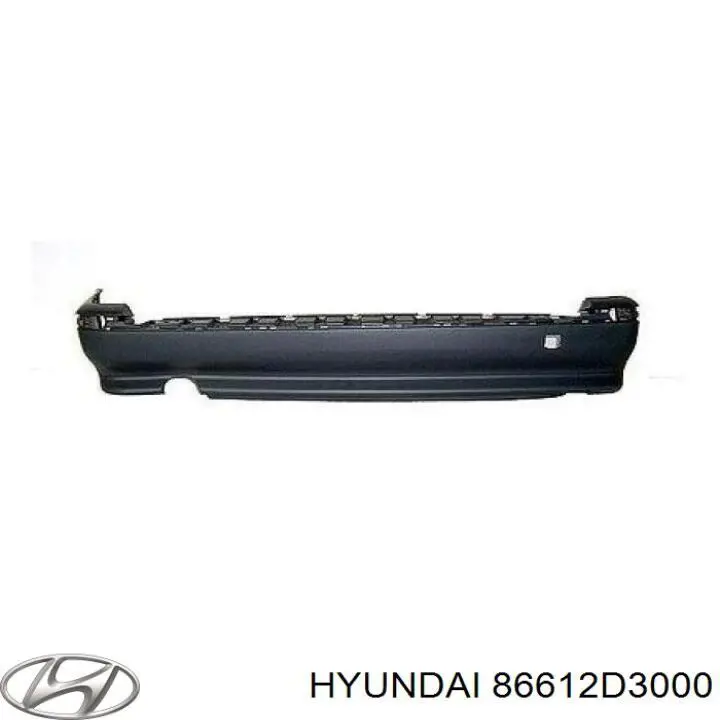 Zderzak tylny, dolna część Hyundai/Kia 86612D3000 cena, od 26,38 USD