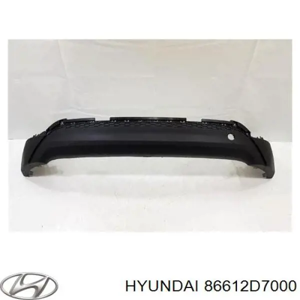 86612D7000 Hyundai/Kia Zderzak tylny, dolna część
