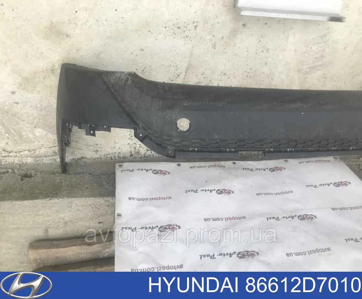 86612D7010 Hyundai/Kia Zderzak tylny, dolna część