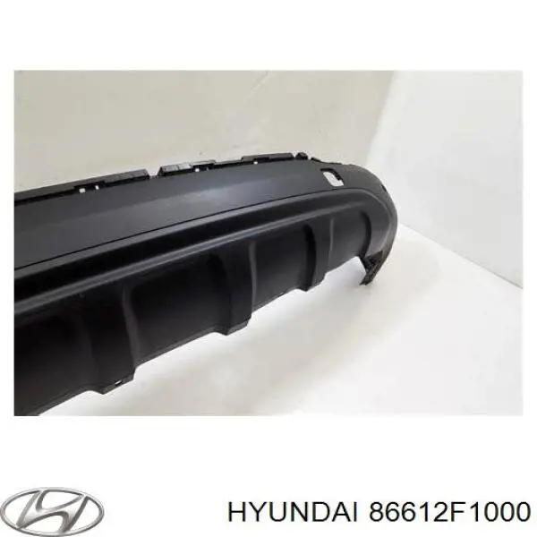 Do koszyka 86612F1000 Hyundai/Kia Zderzak tylny, dolna część