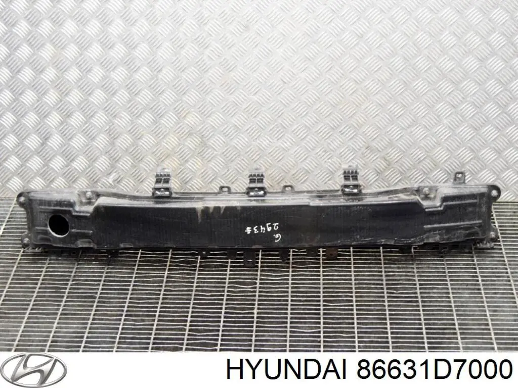 86631D7000 Hyundai/Kia Wzmocnienie zderzaka tylnego