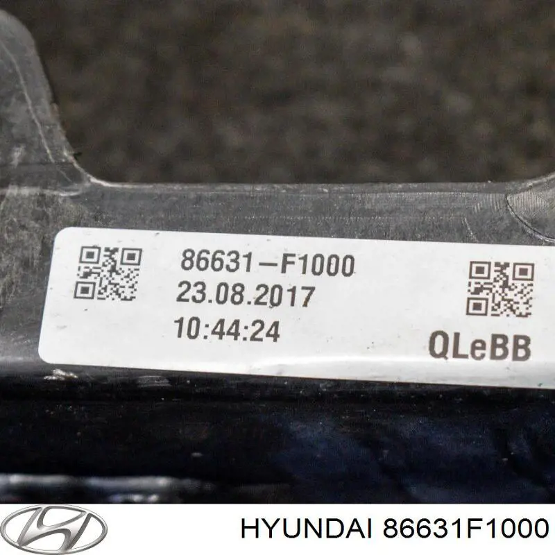 Do koszyka 86631F1000 Hyundai/Kia Wzmocnienie zderzaka tylnego