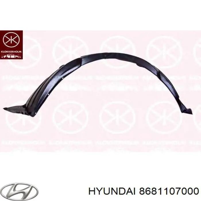 Nadkole błotnika przedniego lewe KIA Picanto I hatchback (BA) (2003 - 2007) cena, od 24,92 USD